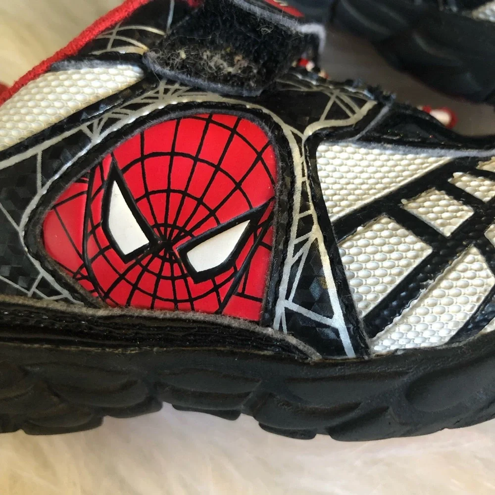 Spider-Man toddler shoes, size 7